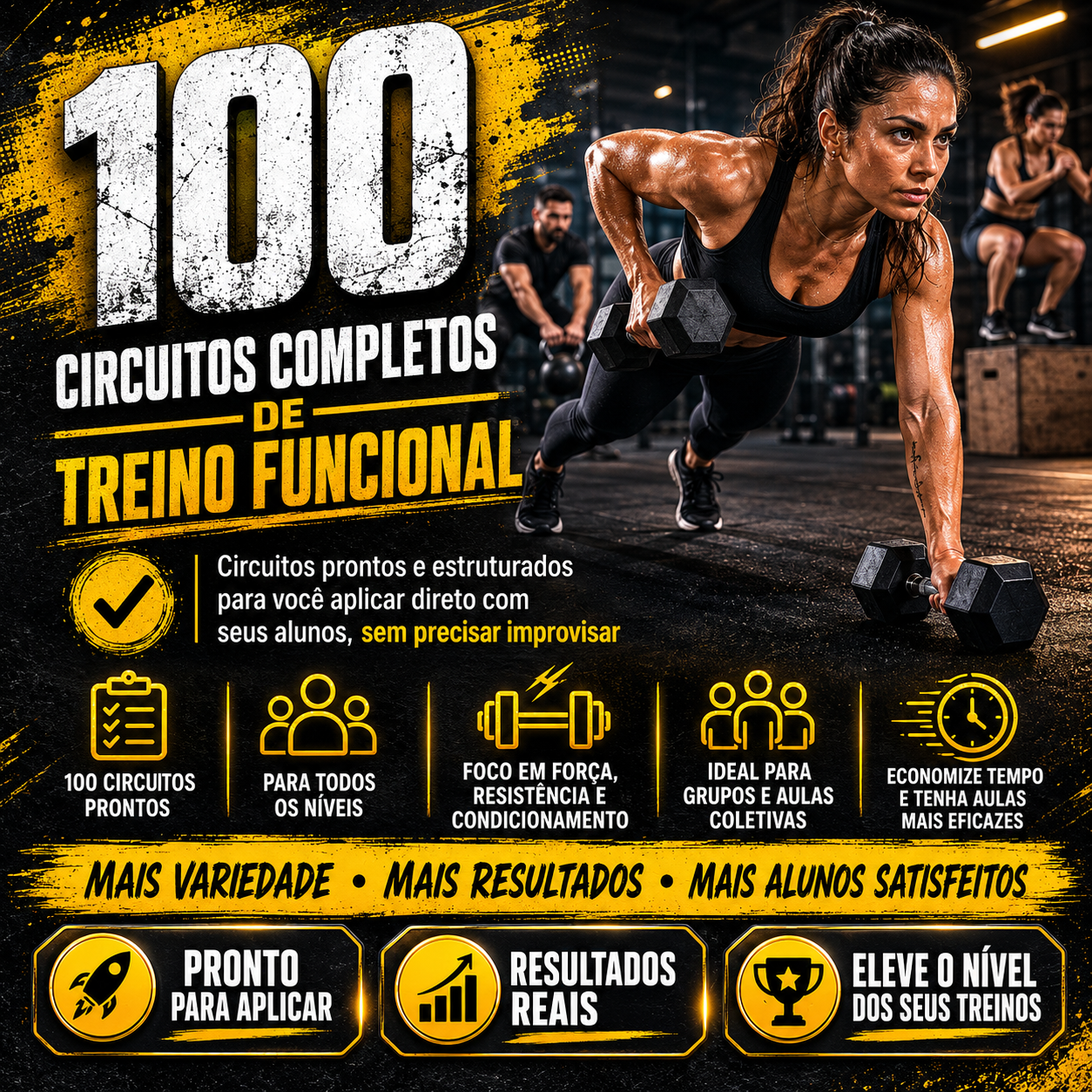 Bônus #2 — 100 Circuitos Completos de Treino Funcional